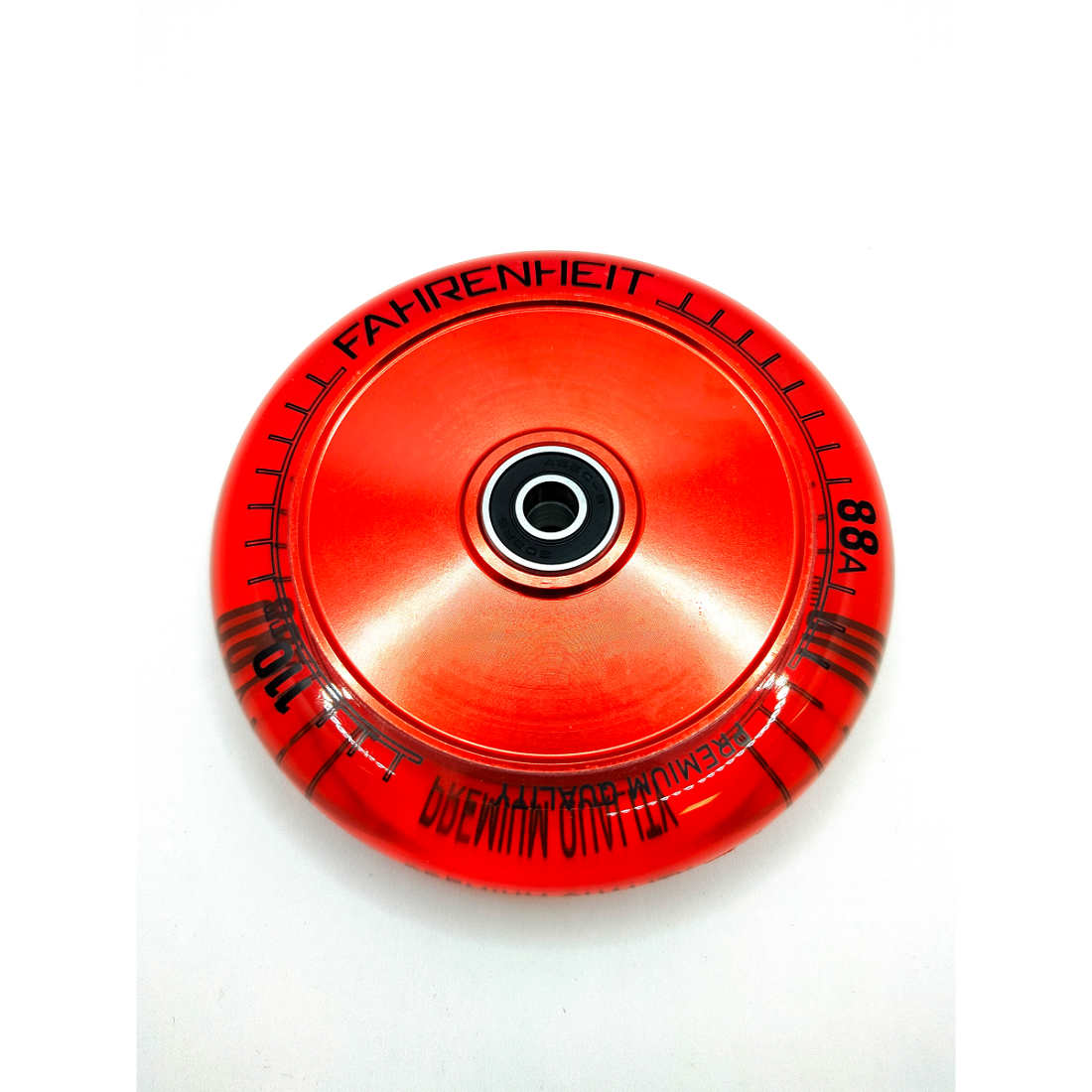 Колесо Fahrenheit 110*24 mm Hollow core, красный/прозрачный красный (SW2404)
