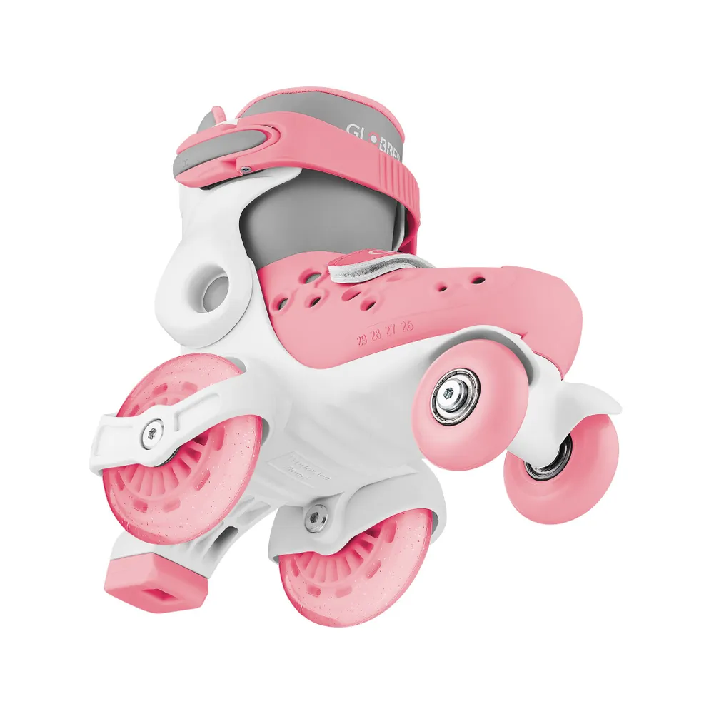 GLOBBER Ролики LEARNING SKATES пастельно-розовый 26-29 (880-210)
