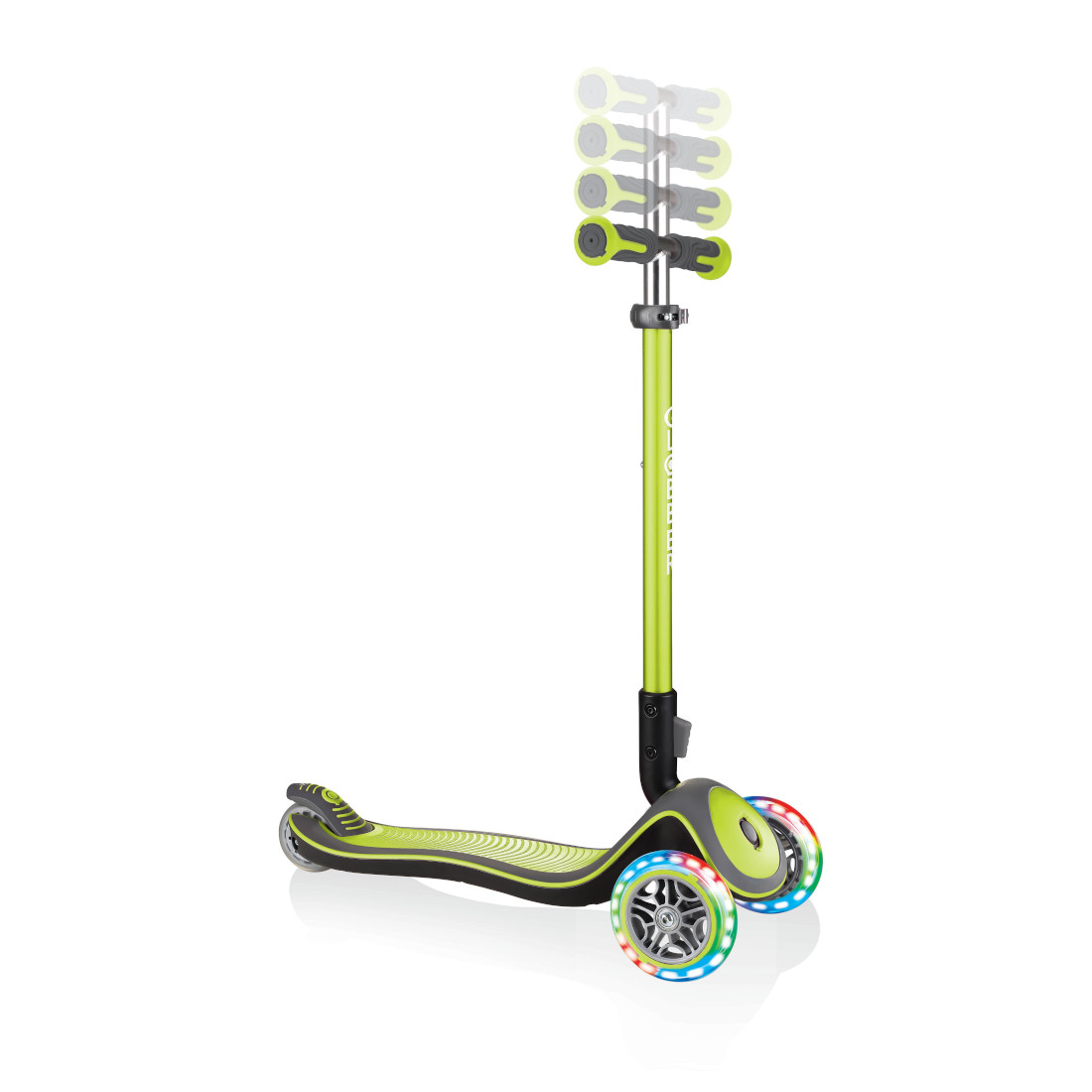 GLOBBER ELITE DELUXE LIGHTS зеленый (444-406) GLOBBER ELITE DELUXE LIGHTS зеленый (444-406)