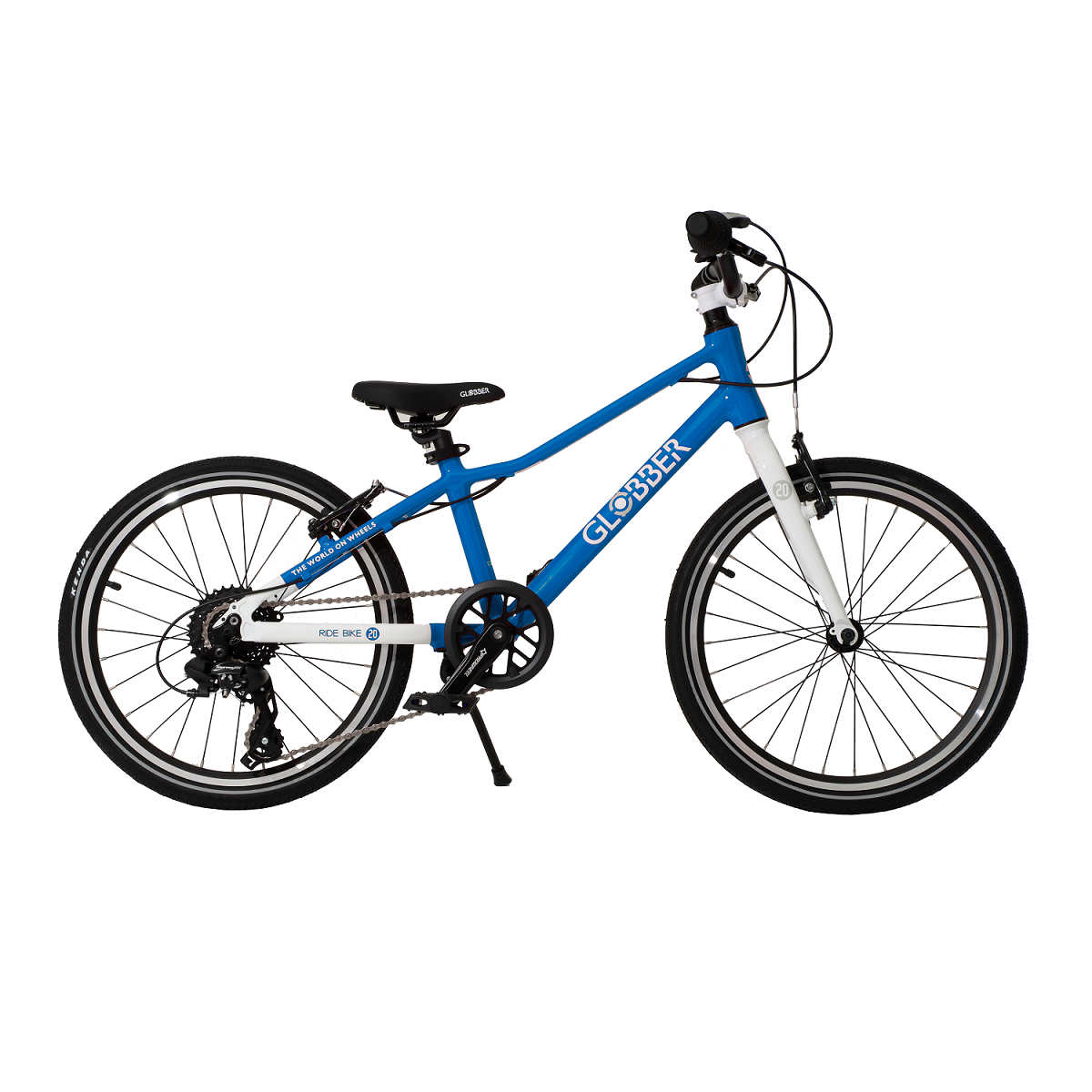 Велосипед детский GLOBBER Bike Ride 20, 8 ск. синий (816-100)