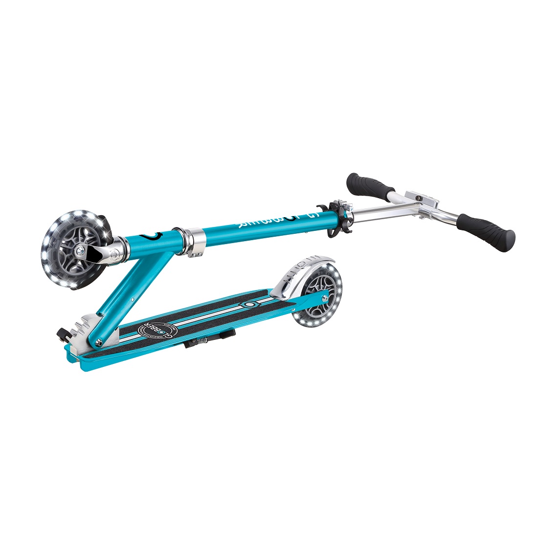 GLOBBER FLOW ELEMENT LIGHTS (свет. колеса) аквамарин (721-301)