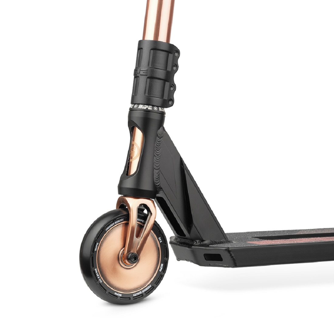 Самокат трюковой HIPE H9 black/bronze (250155)