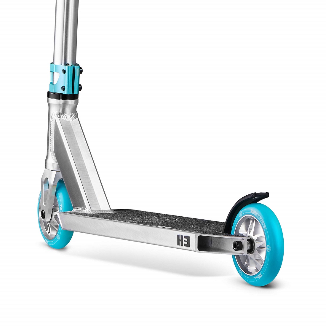 Самокат трюковой HIPExtreme H3 серебро/голубой (410302)