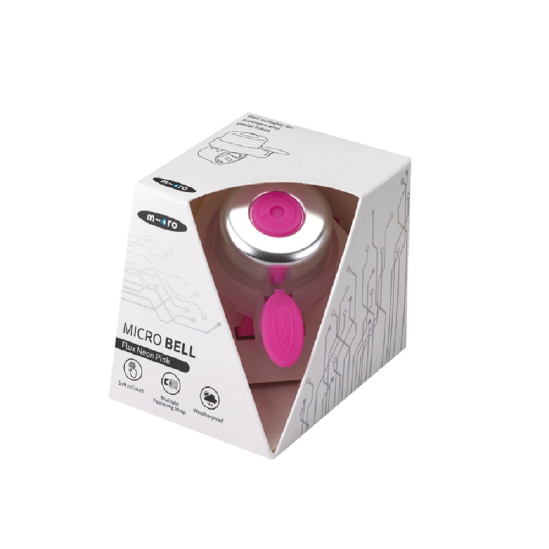 MICRO Звонок Flux неоновый розовый (AC4717) MICRO Звонок Flux неоновый розовый (AC4717)