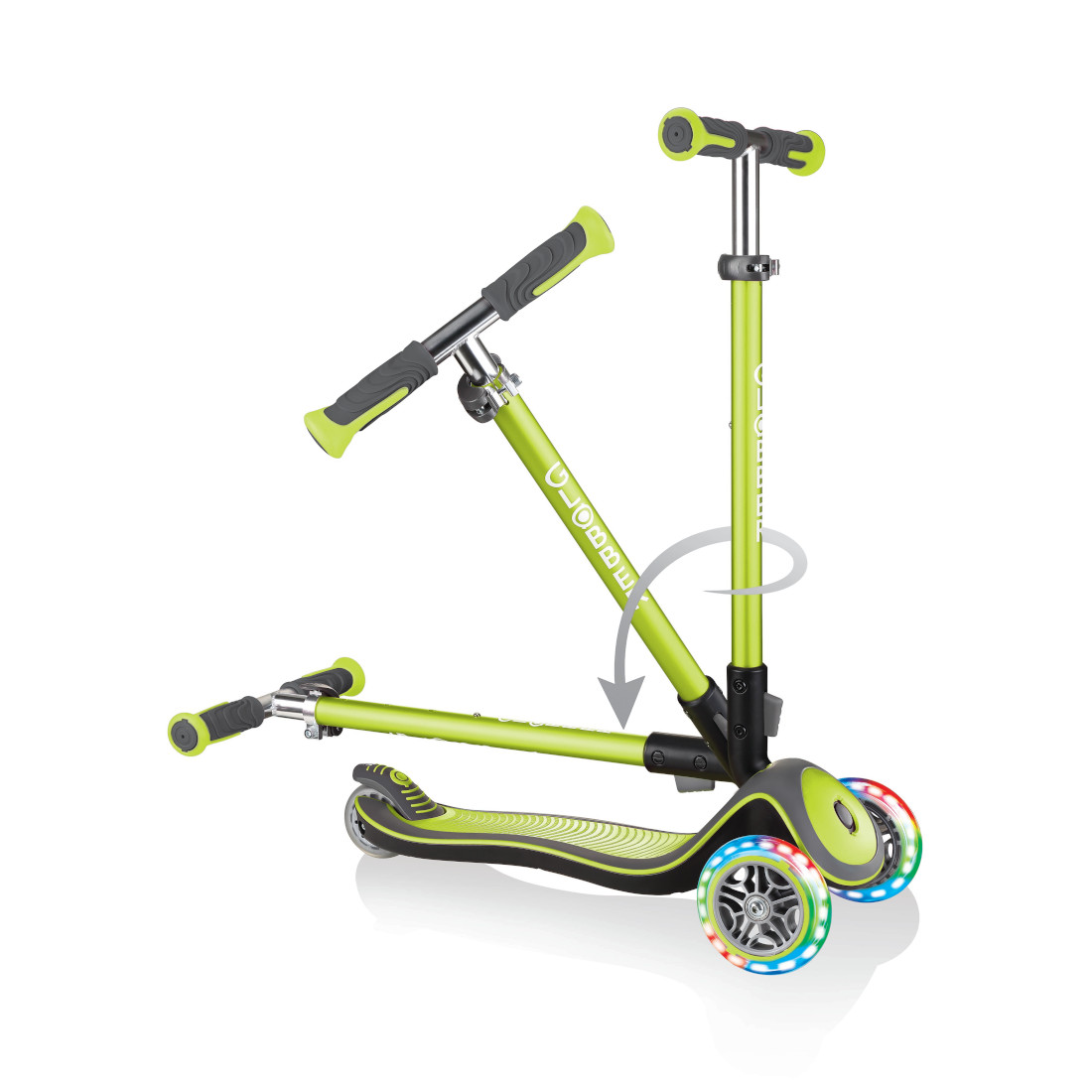 GLOBBER ELITE DELUXE LIGHTS зеленый (444-406) GLOBBER ELITE DELUXE LIGHTS зеленый (444-406)
