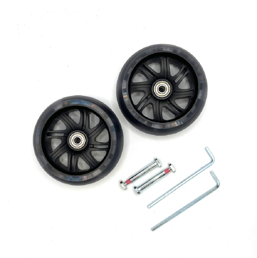 MICRO Комплект LED колес, переднее 120*42 мм для Maxi Pro (2 шт) (AC4054B)