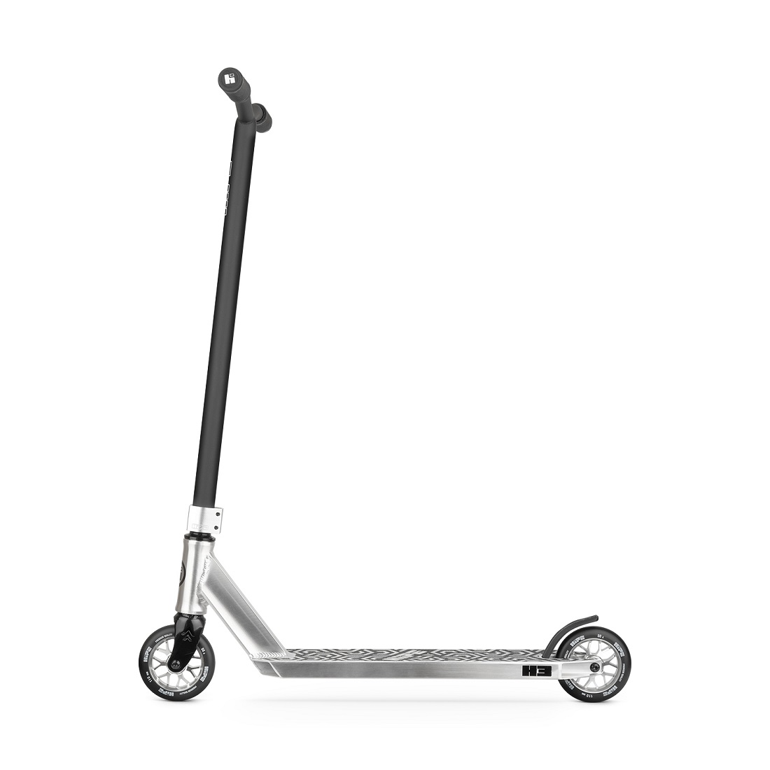 Самокат трюковой HIPE H3 серебристый/черный (250816)