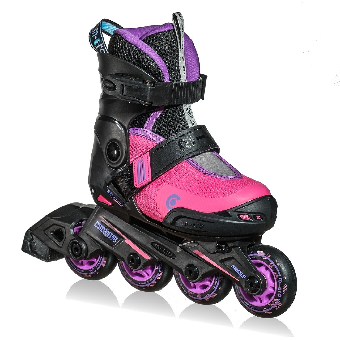 Роликовые коньки MICRO COSMO фиолетовый (31-34)