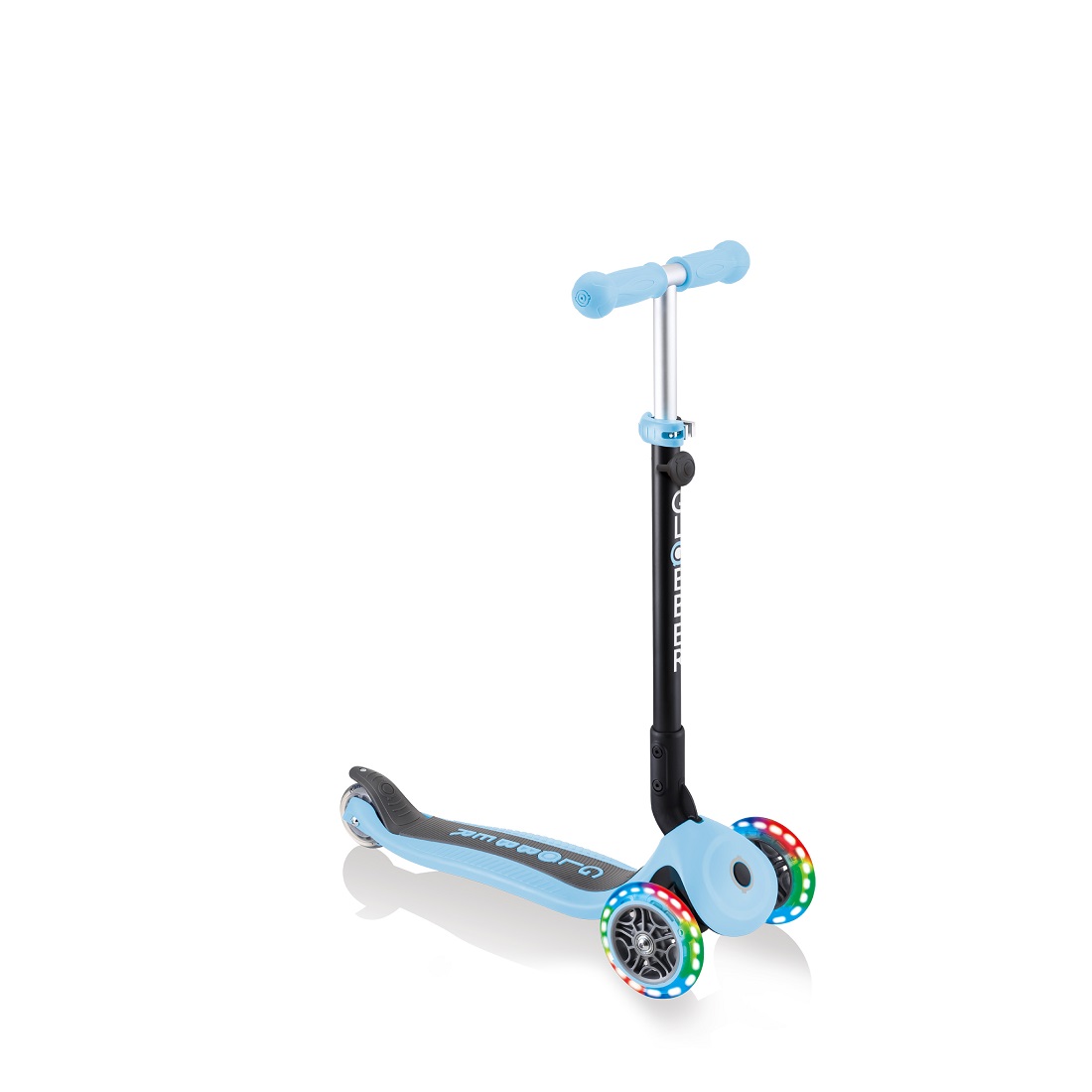 GLOBBER GO UP FOLDABLE PLUS LIGHTS - пастельно-голубой (643-200) GLOBBER GO UP FOLDABLE PLUS LIGHTS - пастельно-голубой (643-200)