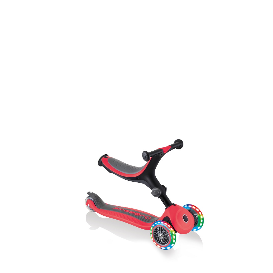 GLOBBER GO UP FOLDABLE PLUS LIGHTS  красный (643-102) GLOBBER GO UP FOLDABLE PLUS LIGHTS  красный (643-102)