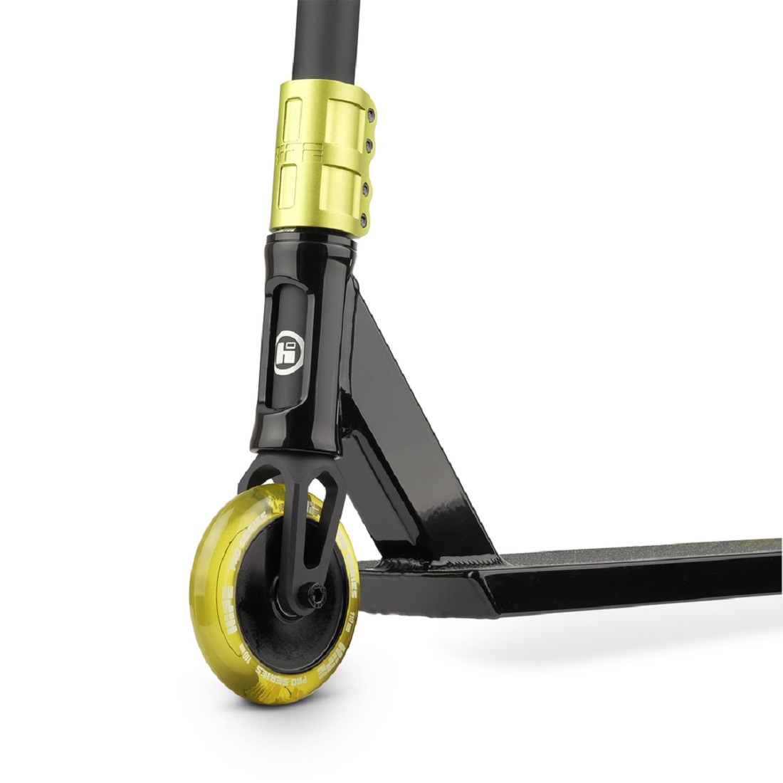 Самокат трюковой HIPE H5 black/lime (250893)