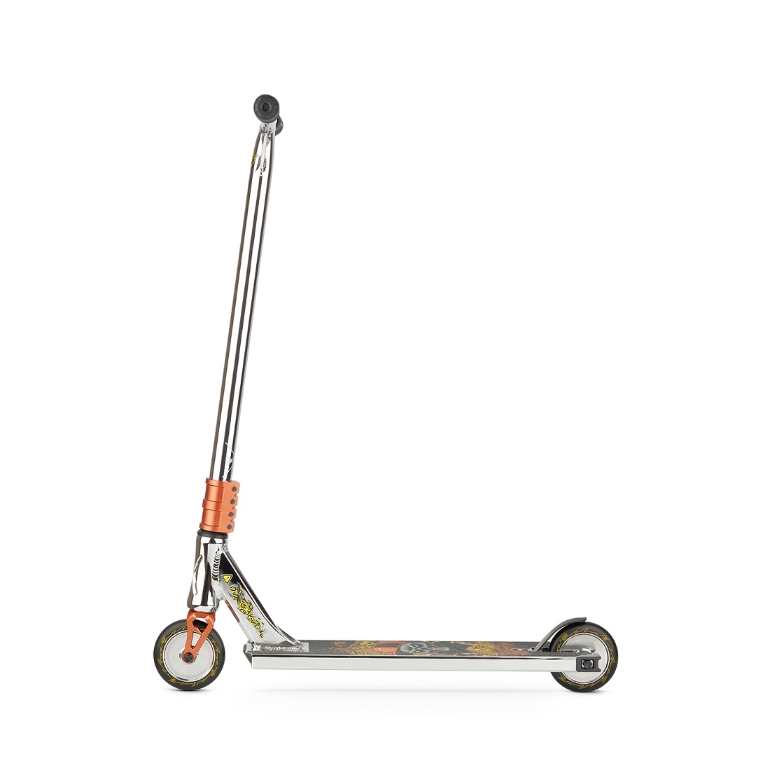 Самокат трюковой Fox Big Boy 4.7 silver/brown (170432) Самокат трюковой Fox Big Boy 4.7 silver/brown (170432)
