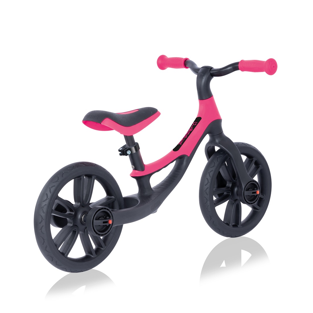 GLOBBER Беговел GO BIKE ELITE черно-розовый (710-110)