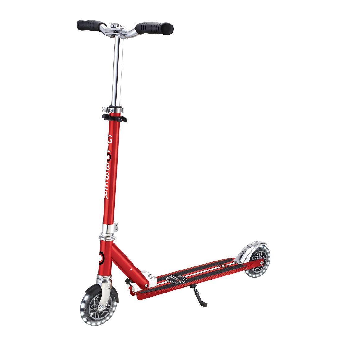 GLOBBER FLOW ELEMENT LIGHTS (свет. колеса) красный (721-102)