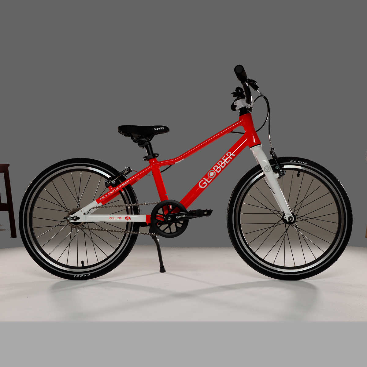 Велосипед детский GLOBBER Bike Ride 20 красный (814-102)