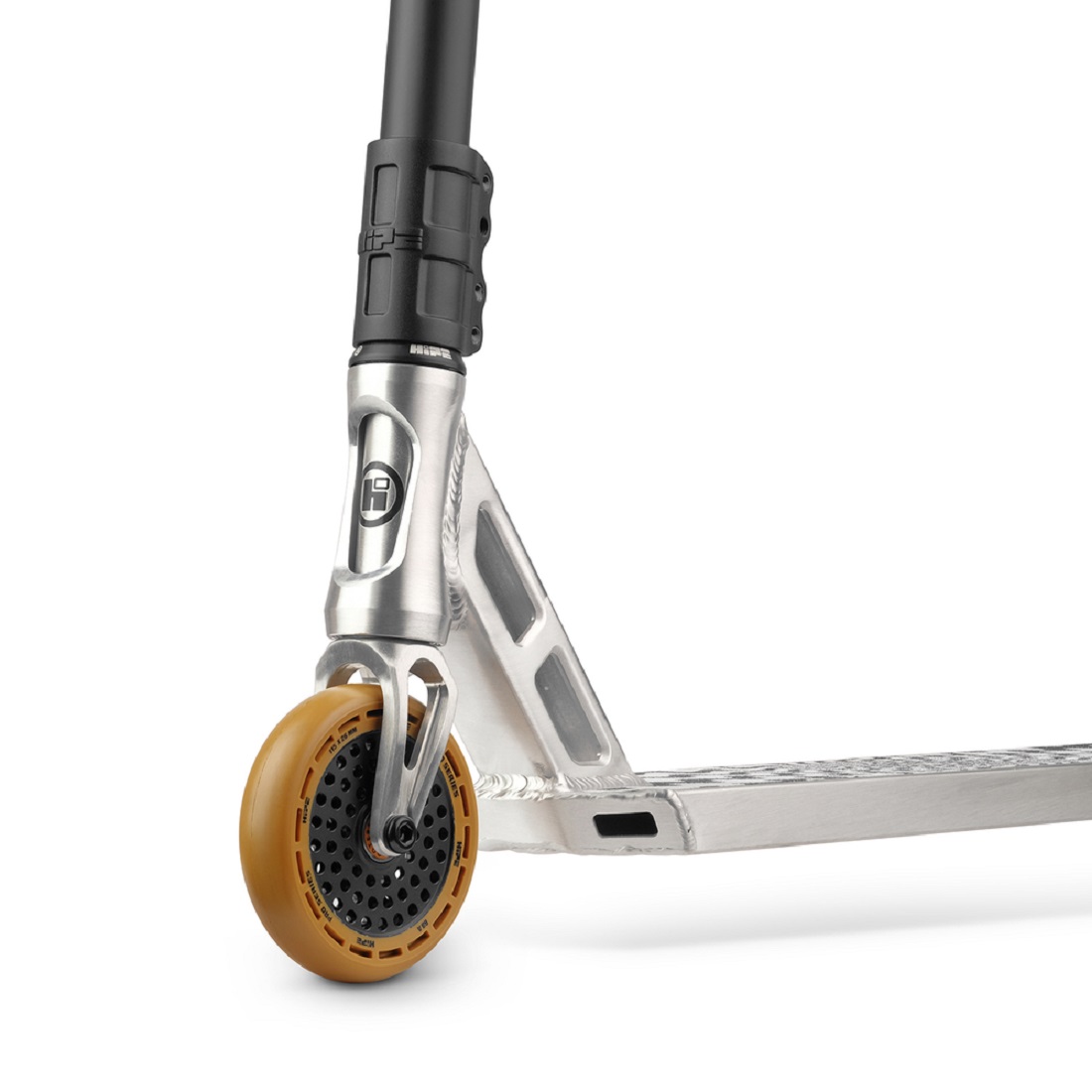 Самокат трюковой HIPE XL raw/brown (250868)