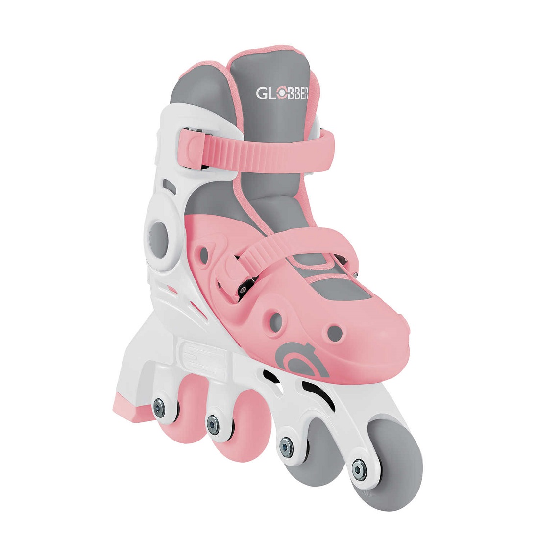 GLOBBER Ролики LEARNING SKATES 2в1 Пастельно-розовый 30-33 (783-210)