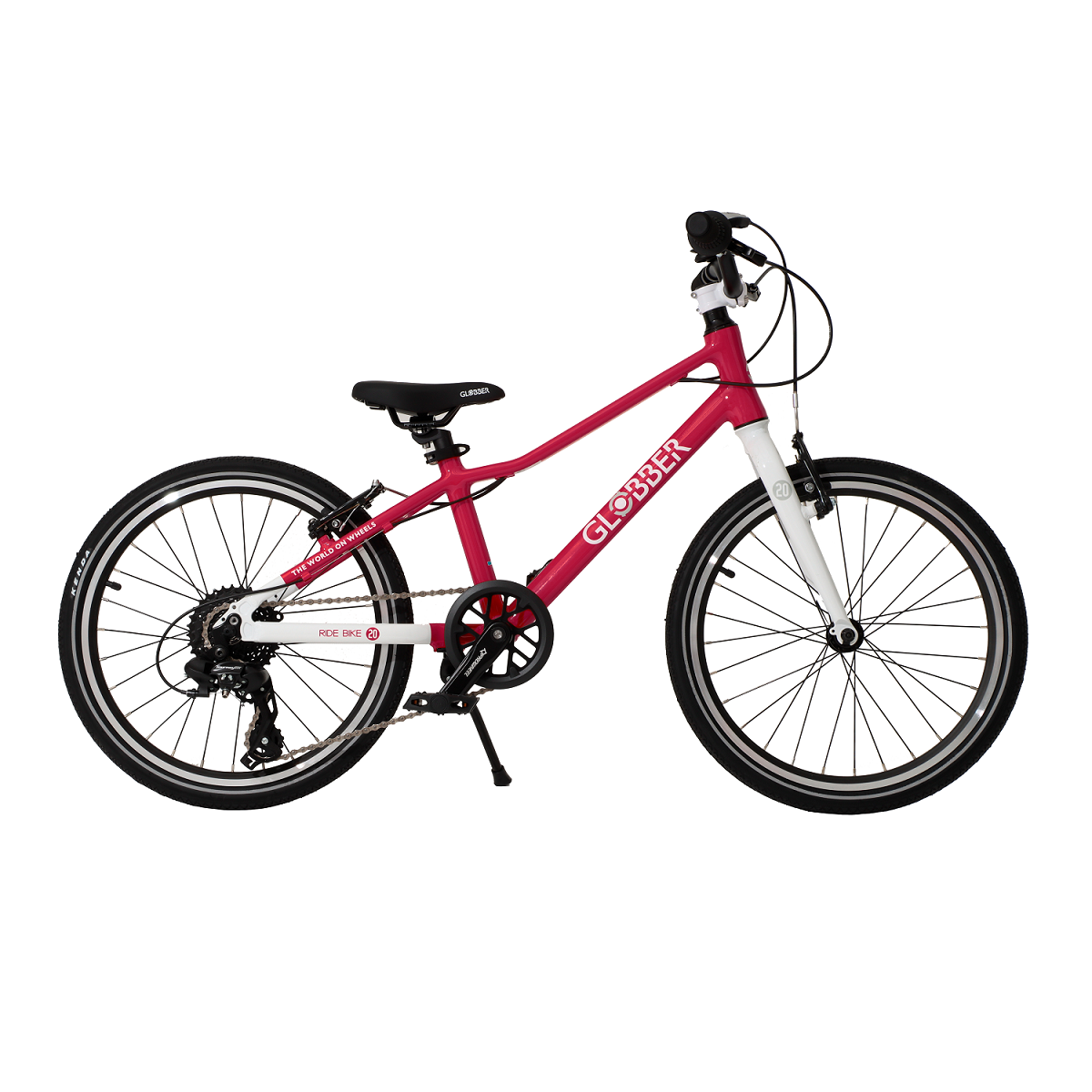 Велосипед детский GLOBBER Bike Ride 20, 8 ск. розовый (816-110)