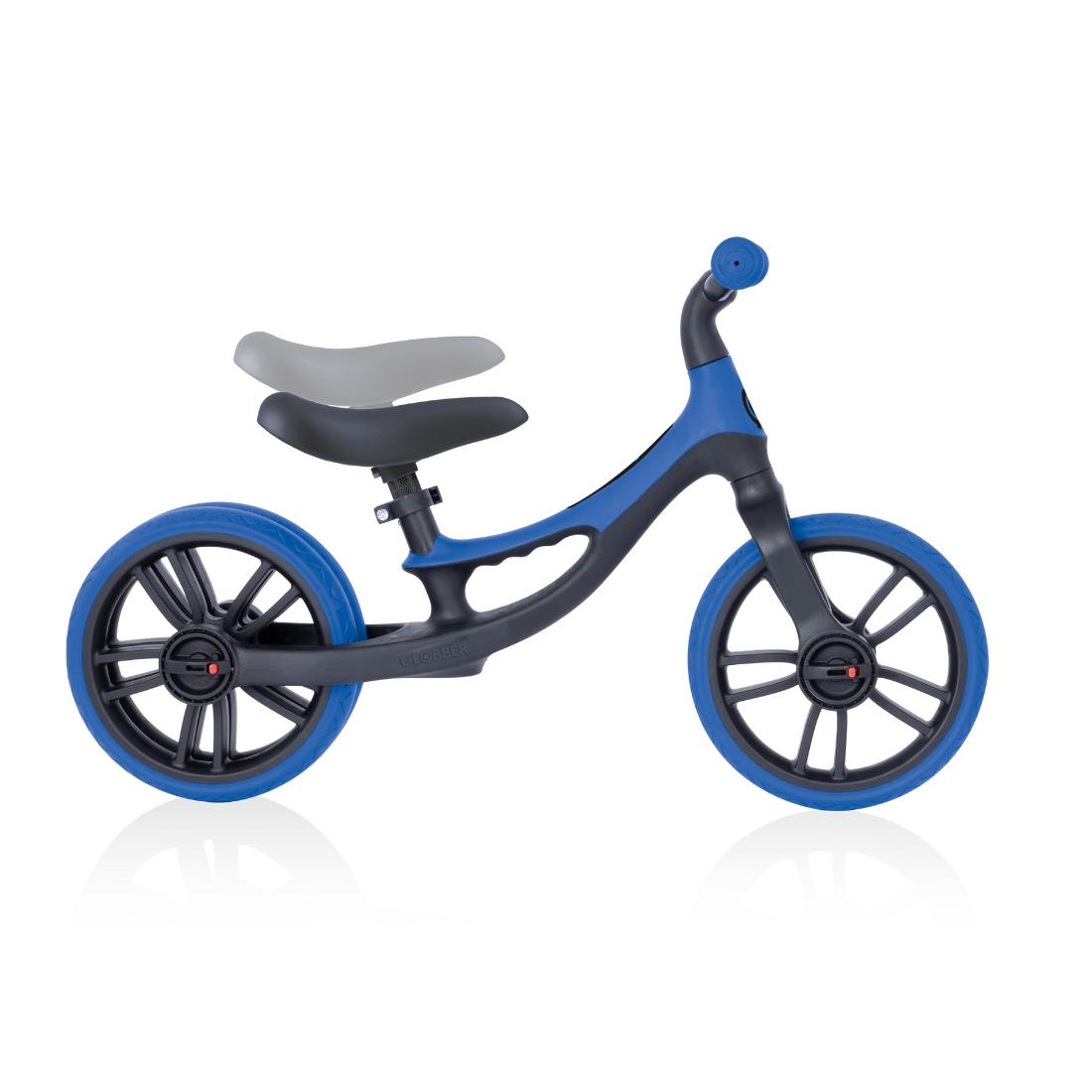 GLOBBER Беговел GO BIKE ELITE DUO черно-синий (712-100)