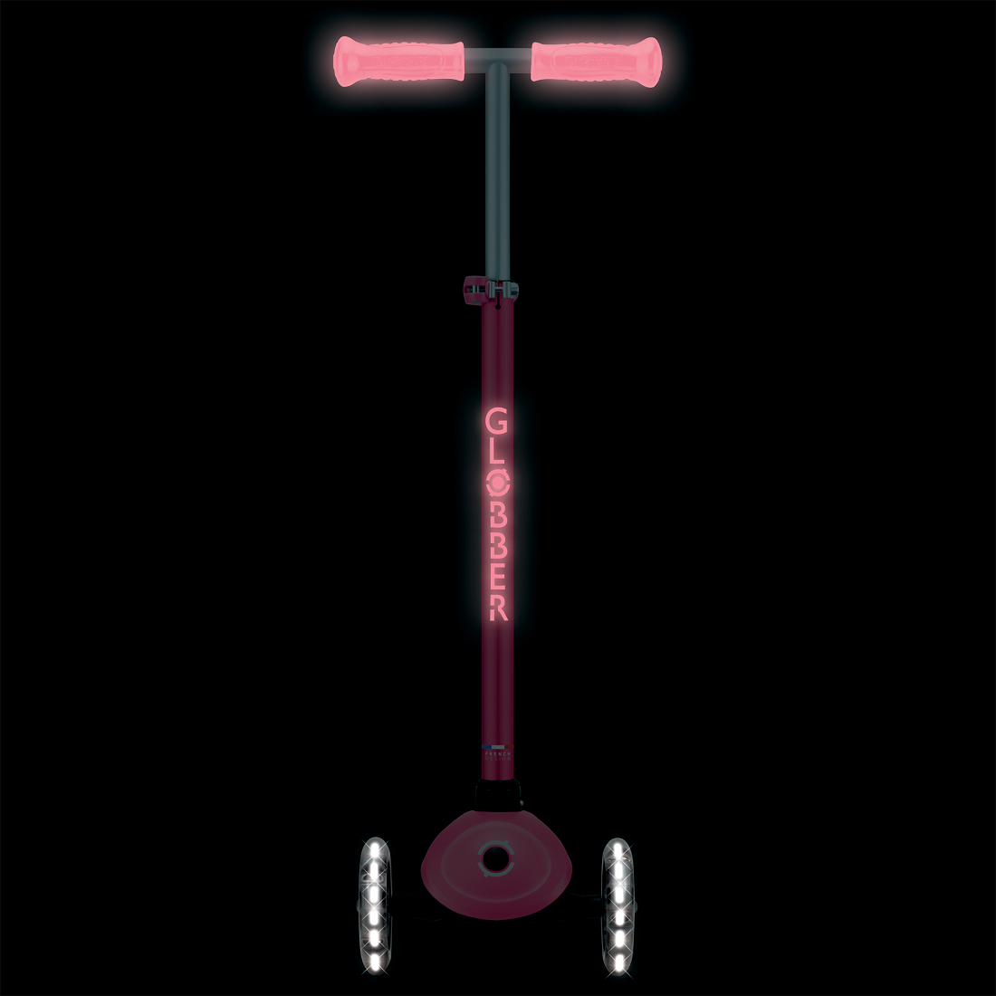 GLOBBER PRIMO PLUS GLOW LIGHTS розовый (443-110)