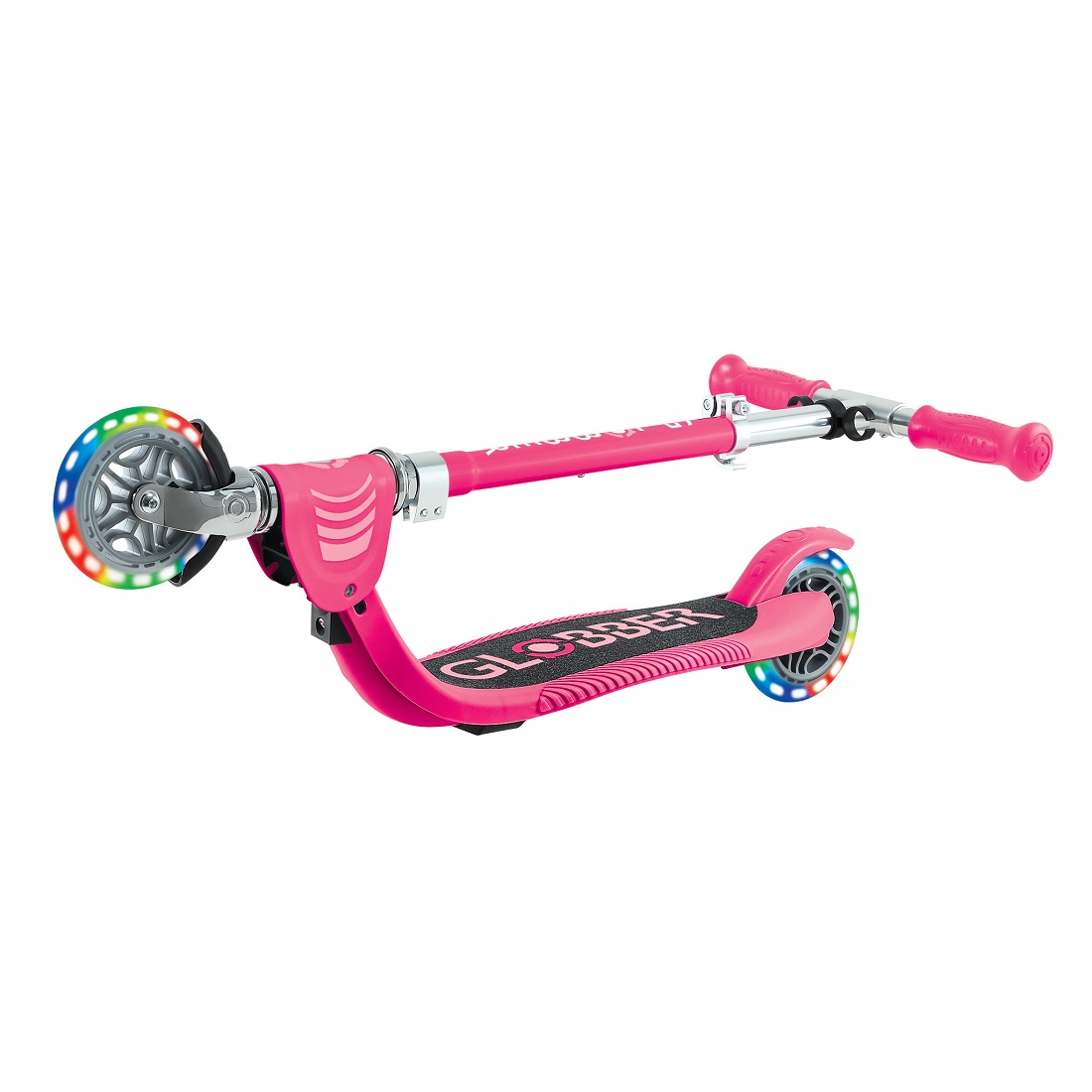 GLOBBER FLOW FOLDABLE JUNIOR LIGHTS розовый (870-110) GLOBBER FLOW FOLDABLE JUNIOR LIGHTS розовый (870-110)