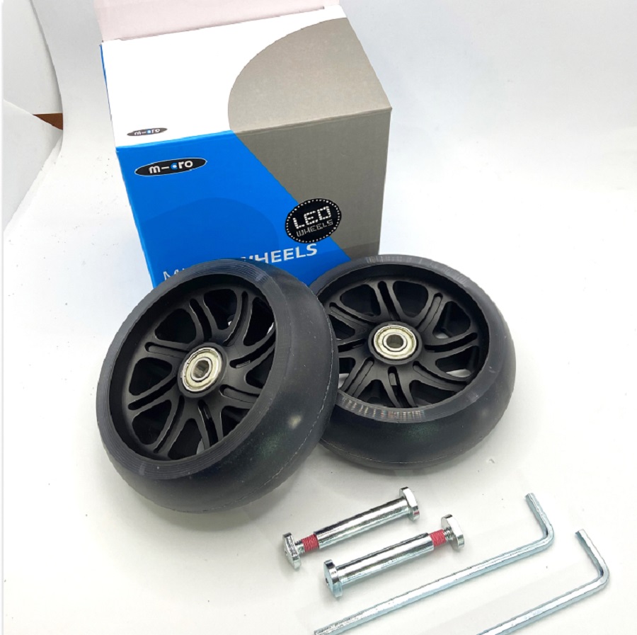 MICRO Комплект LED колес, переднее 120*42 мм для Maxi Pro (2 шт) (AC4054B)