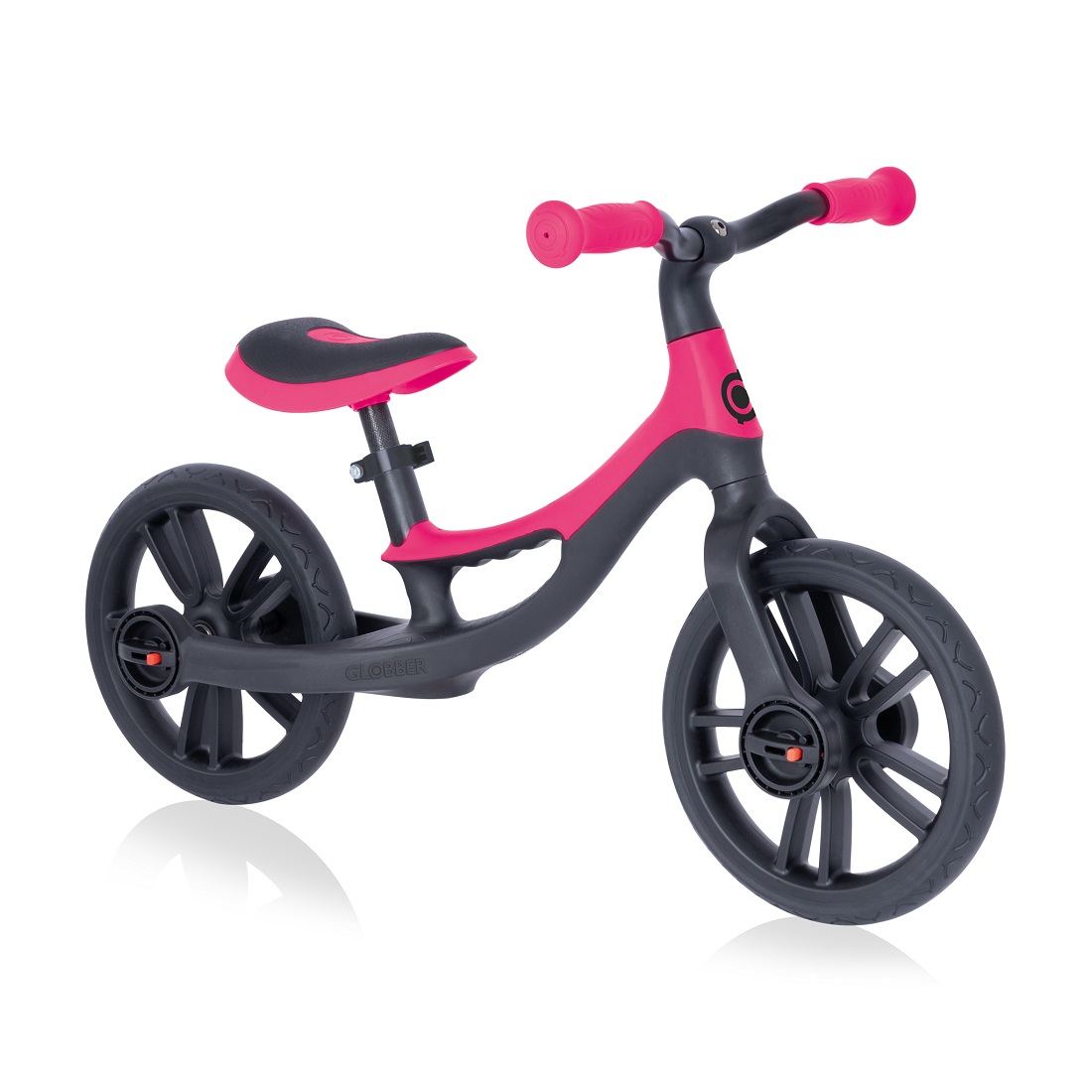 GLOBBER Беговел GO BIKE ELITE черно-розовый (710-110)