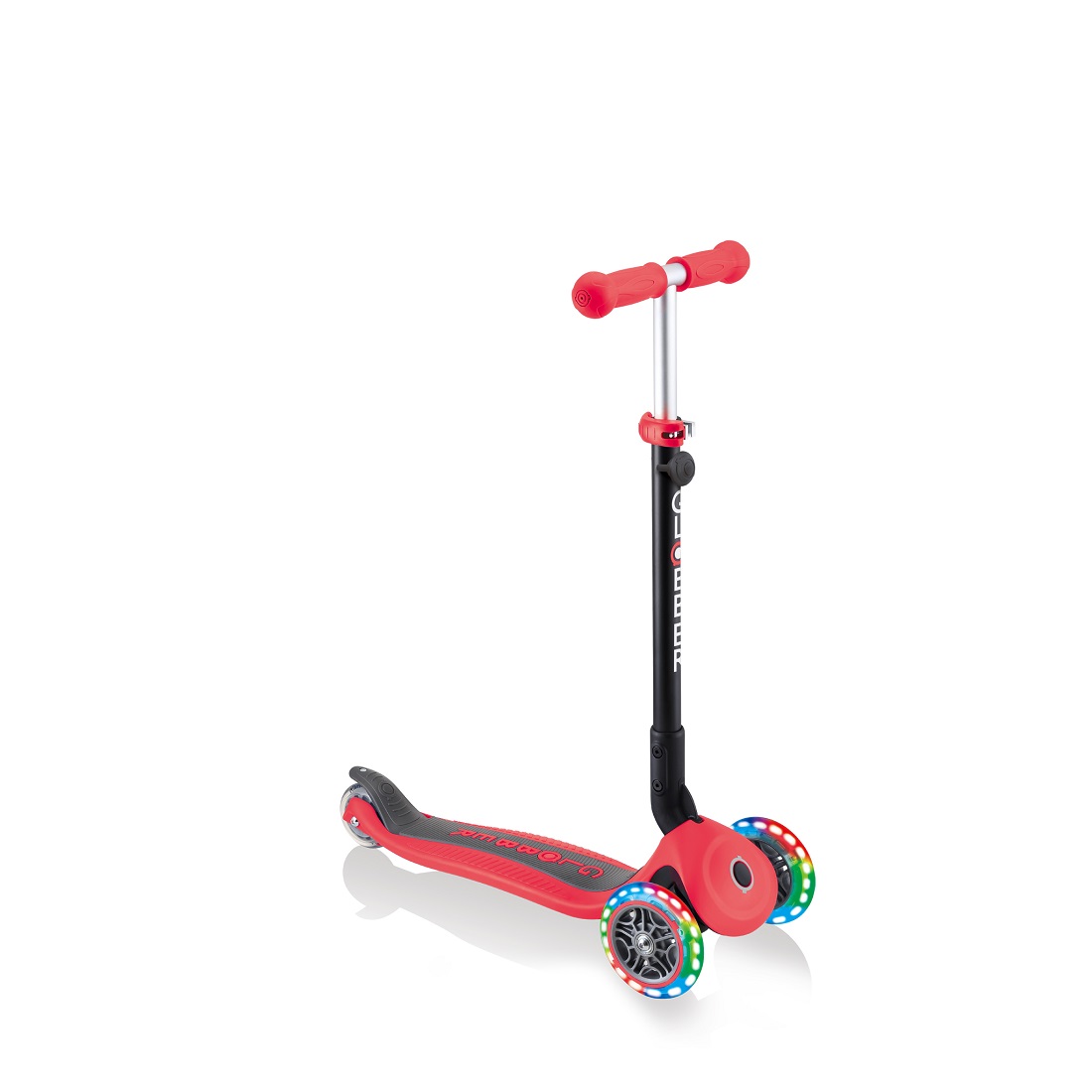 GLOBBER GO UP FOLDABLE PLUS LIGHTS  красный (643-102) GLOBBER GO UP FOLDABLE PLUS LIGHTS  красный (643-102)