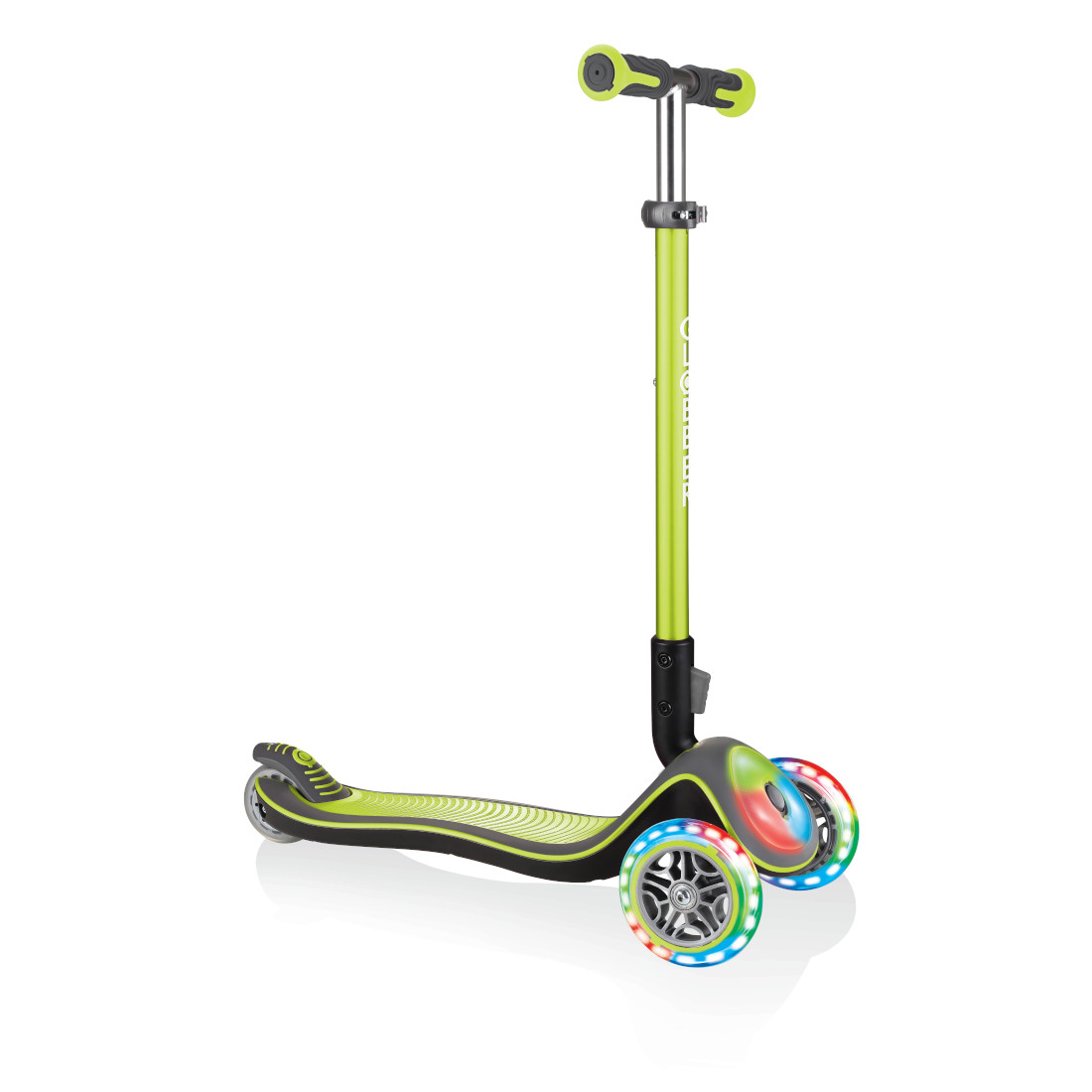 GLOBBER ELITE DELUXE FLASH LIGHTS  зеленый (449-106-3) GLOBBER ELITE DELUXE FLASH LIGHTS  зеленый (449-106-3)