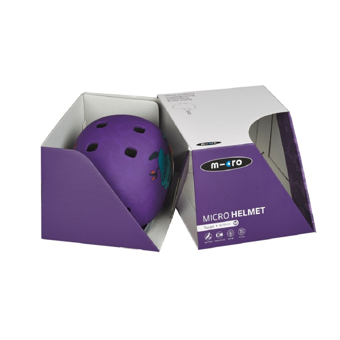 MICRO Шлем Тукан M (V2) BOX (AC2125BX) MICRO Шлем Тукан M (V2) BOX (AC2125BX)