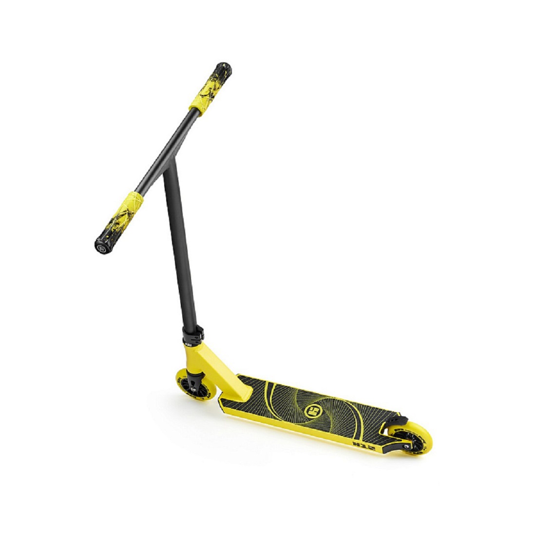 Самокат трюковой HIPE H12 yellow/black (250891)