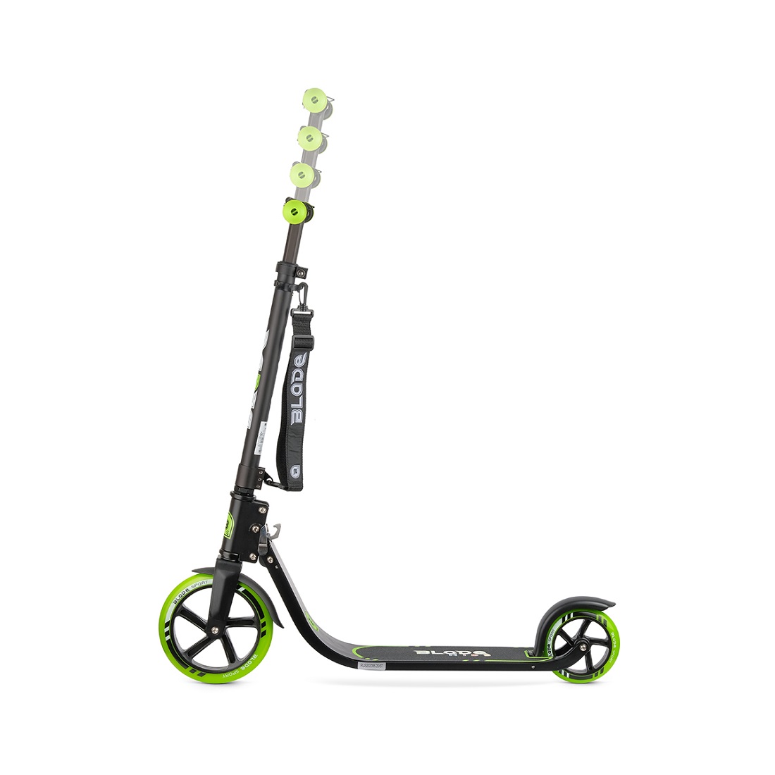 Самокат BLADE Sport PU V4 205/145 mm. черно-зеленый (231184) Самокат BLADE Sport PU V4 205/145 mm. черно-зеленый (231184)