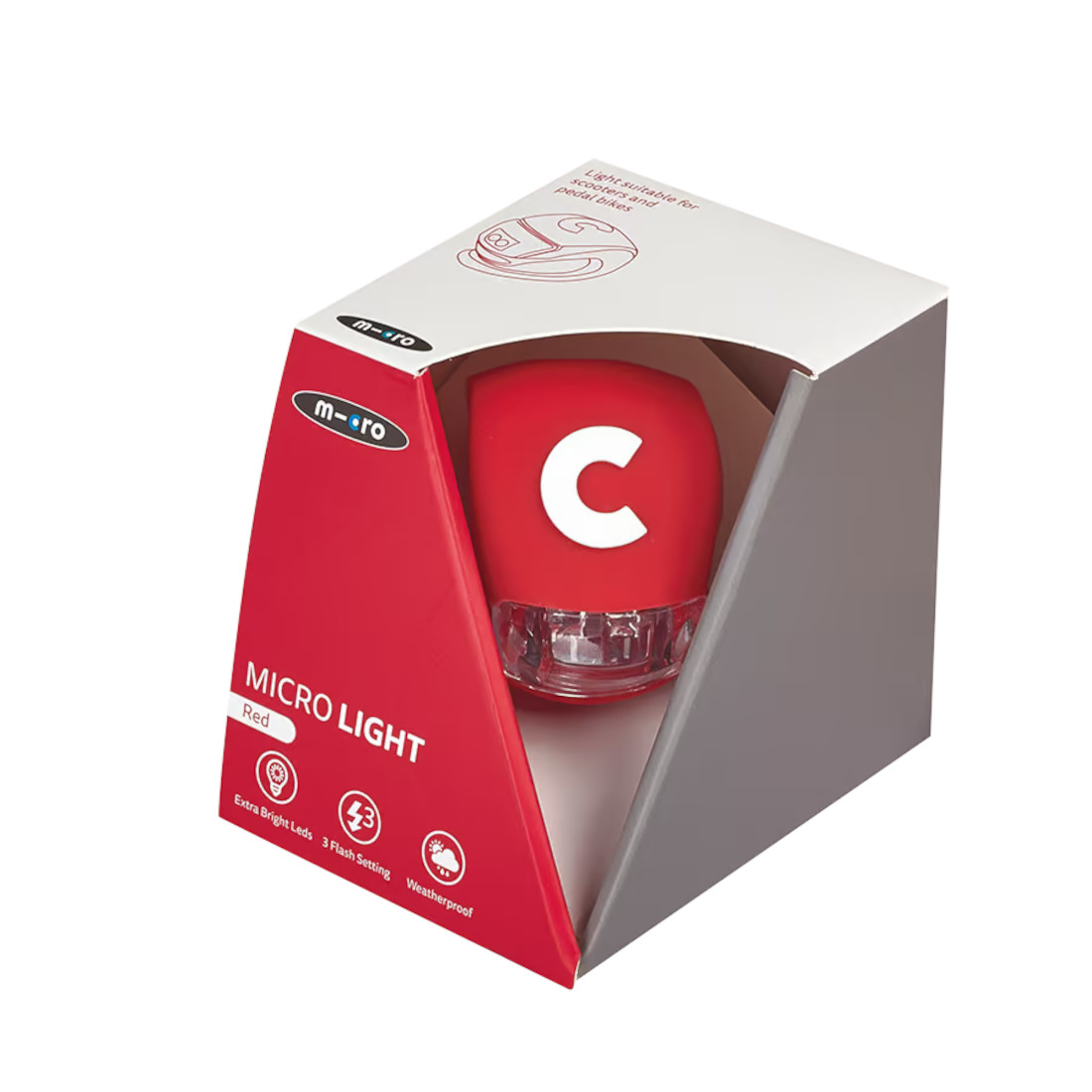 MICRO Фонарик Deluxe красный BOX (AC4129) MICRO Фонарик Deluxe красный BOX (AC4129)