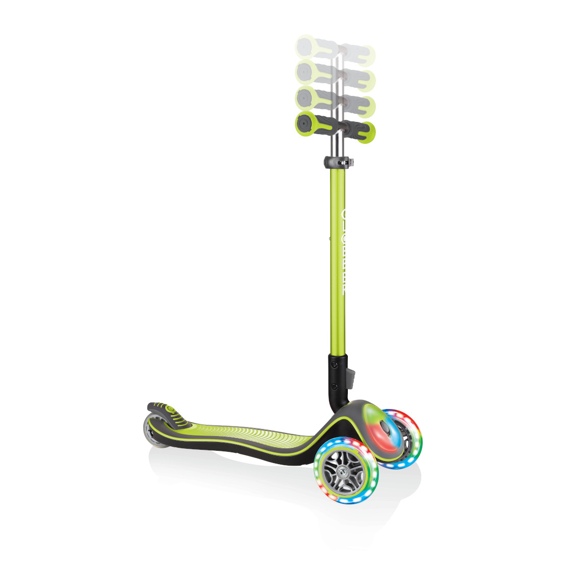 GLOBBER ELITE DELUXE FLASH LIGHTS  зеленый (449-106-3) GLOBBER ELITE DELUXE FLASH LIGHTS  зеленый (449-106-3)