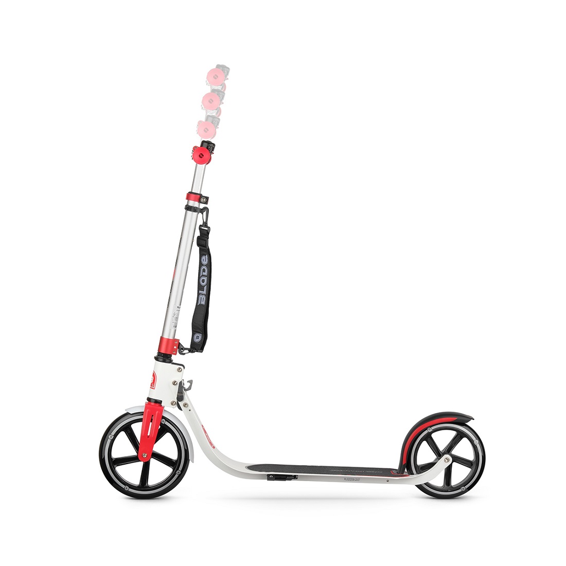 Самокат BLADE Sport Fun Tom 230/200 mm. бело-красный (230181)