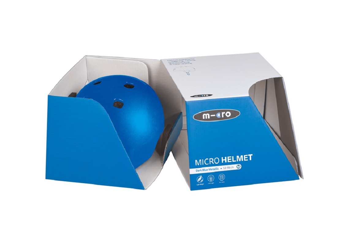 MICRO Шлем синий металлик S (V2) (AC2082) MICRO Шлем синий металлик S (V2) (AC2082)