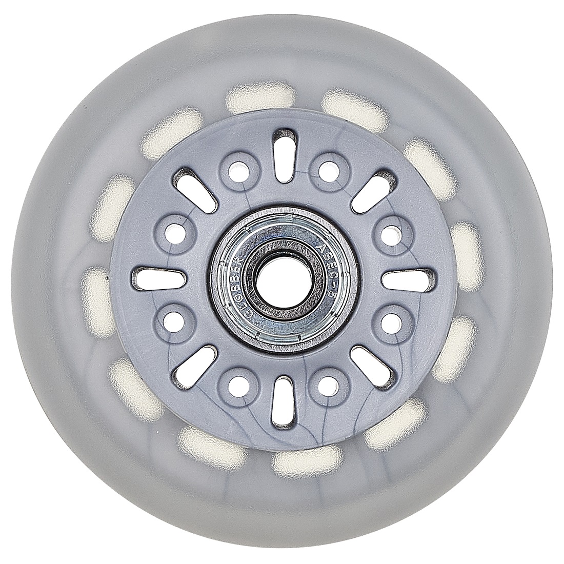 GLOBBER Колесо для самоката (1шт. 80 mm) ELITE прозрачный (526-012) GLOBBER Колесо для самоката (1шт. 80 mm) ELITE прозрачный (526-012)