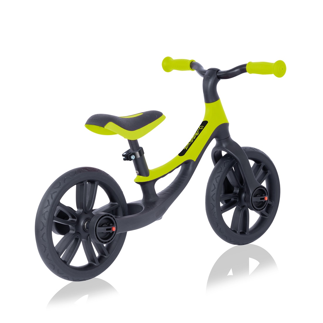 GLOBBER Беговел GO BIKE ELITE черно-зеленый (710-106)