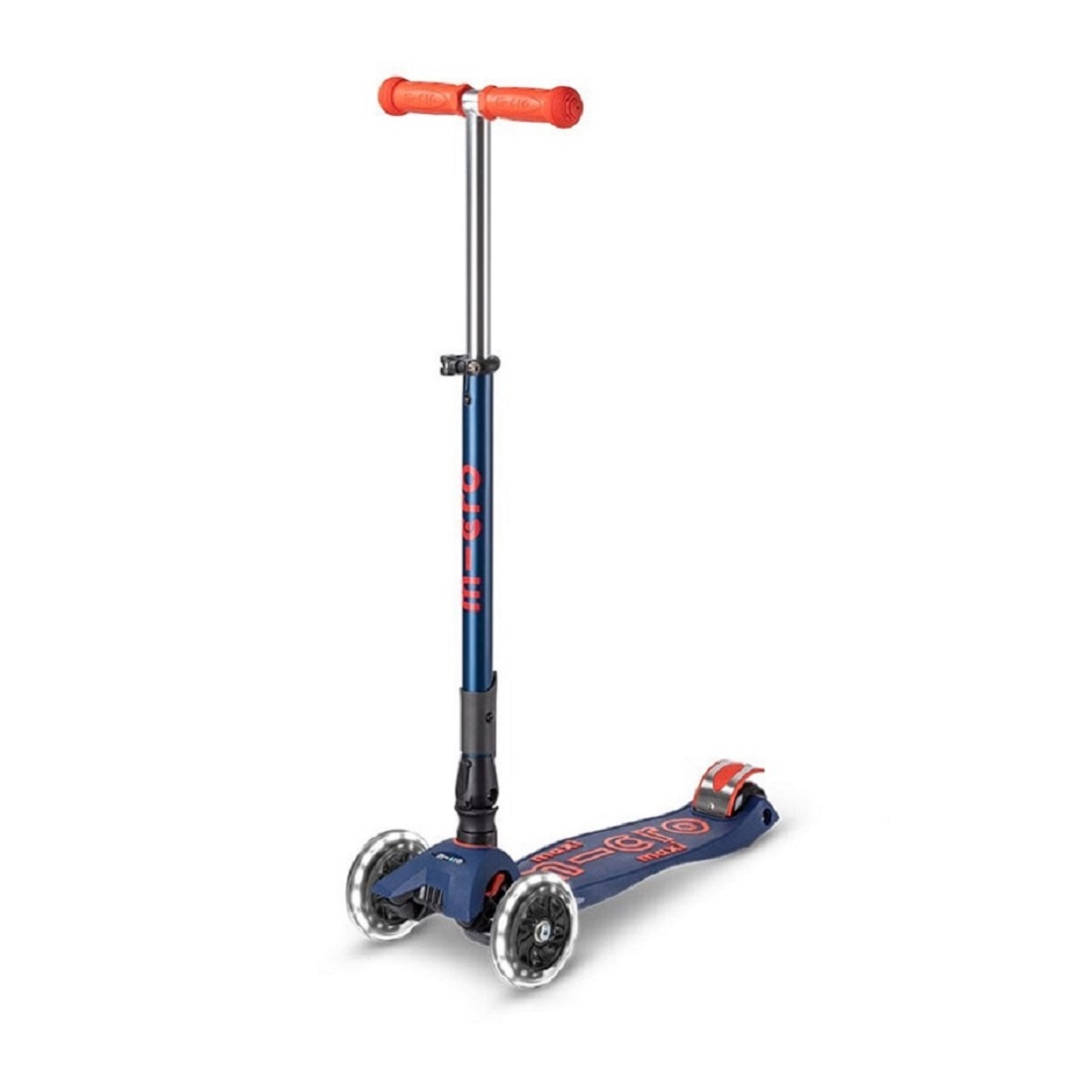 MICRO Maxi Deluxe синий/красный складной LED (MMD133)