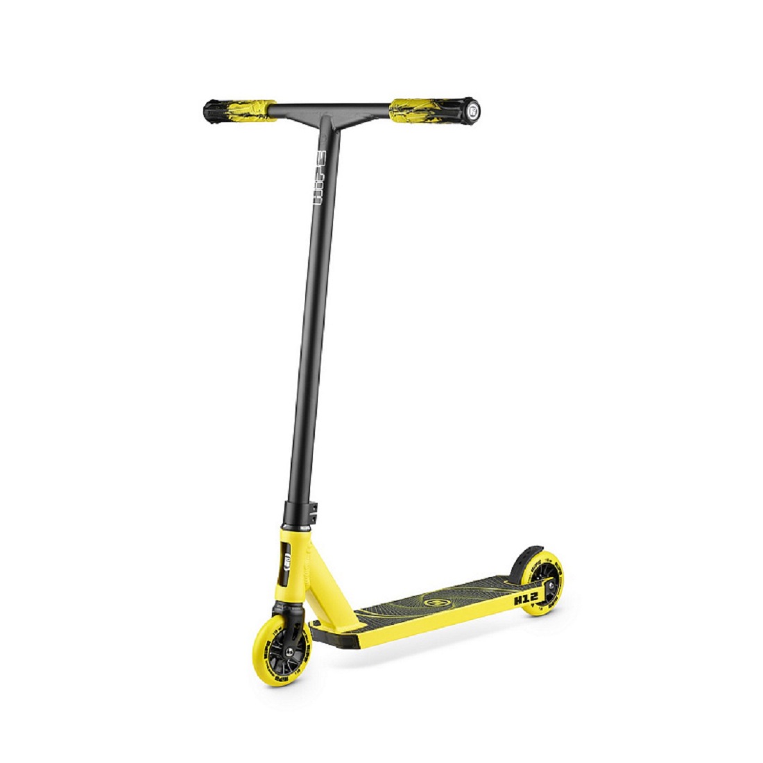 Самокат трюковой HIPE H12 yellow/black (250891)