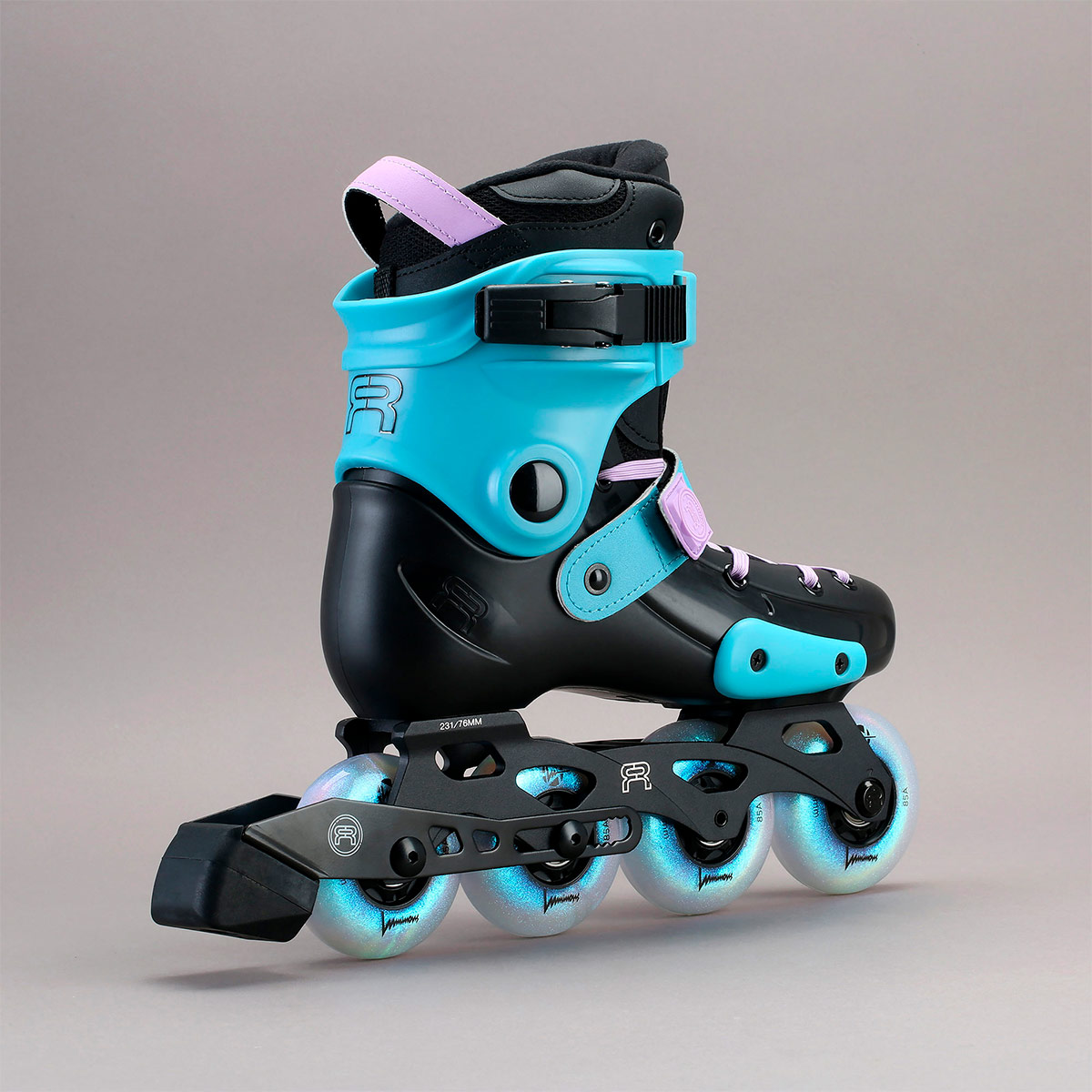 Роликовые коньки FR SKATES FR J (черный-жемчужный) (32-34)
