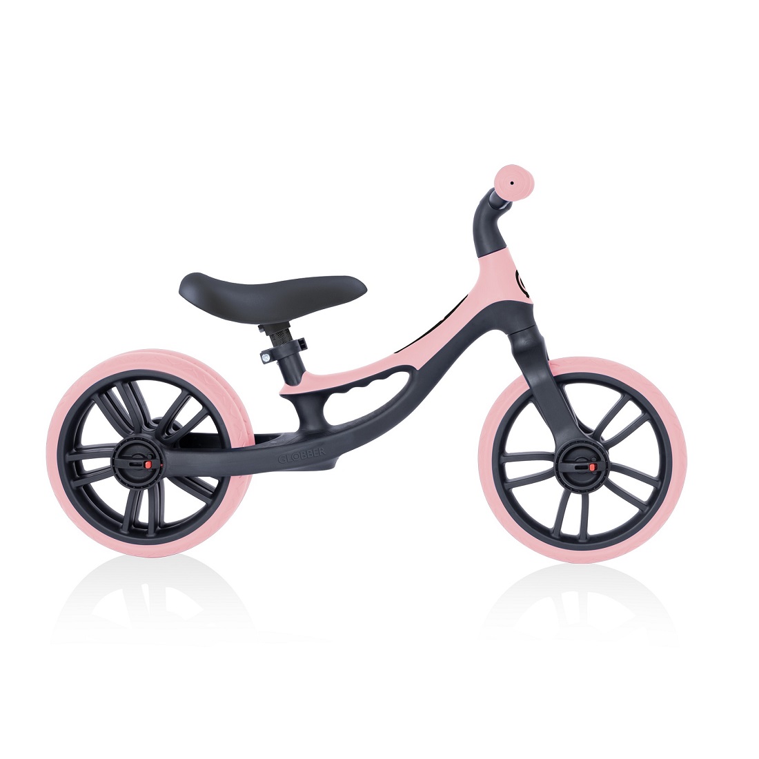 GLOBBER Беговел GO BIKE ELITE DUO пастельно-розовый (712-210)