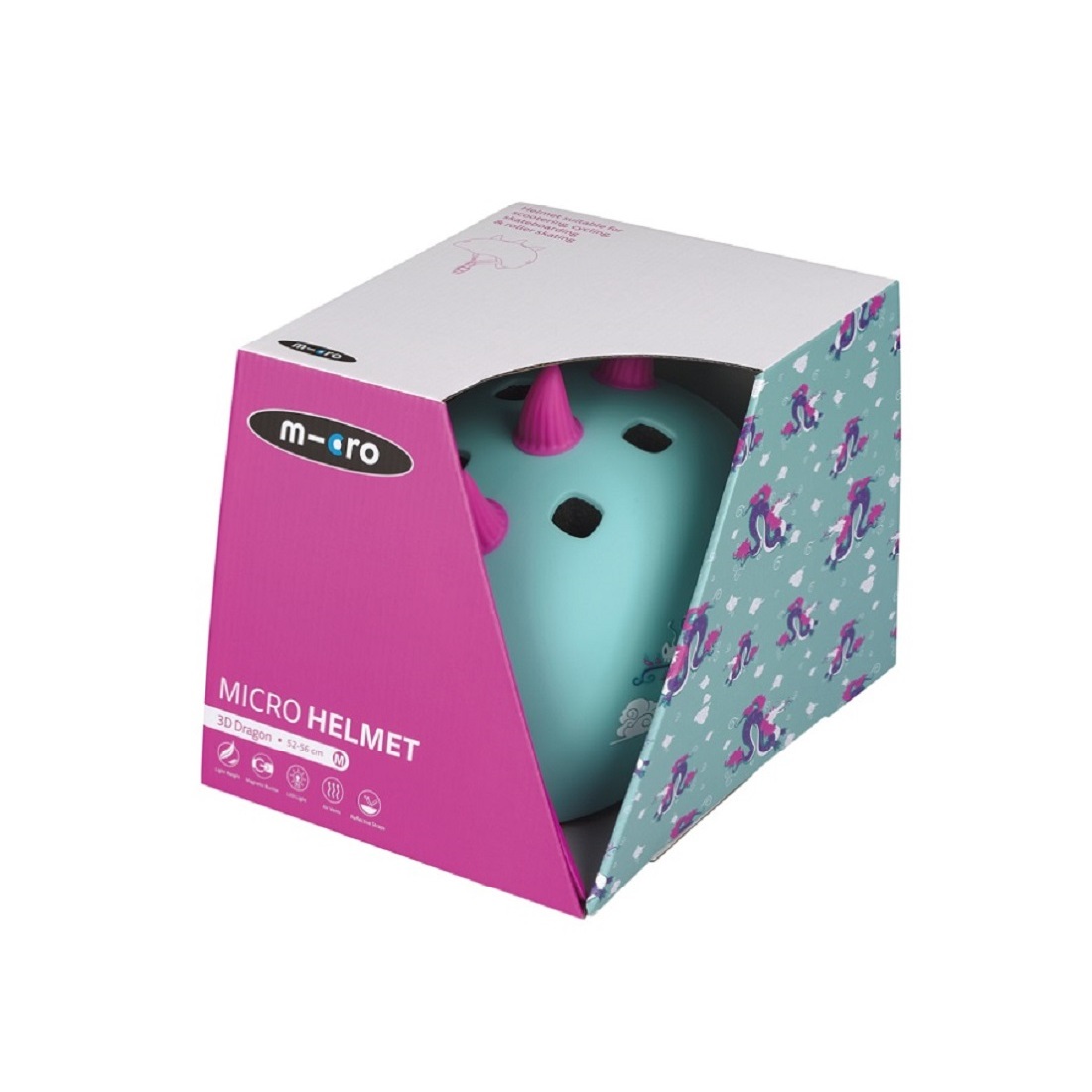 MICRO Шлем Дракон 3D M BOX (AC2268BX) MICRO Шлем Дракон 3D M BOX (AC2268BX)