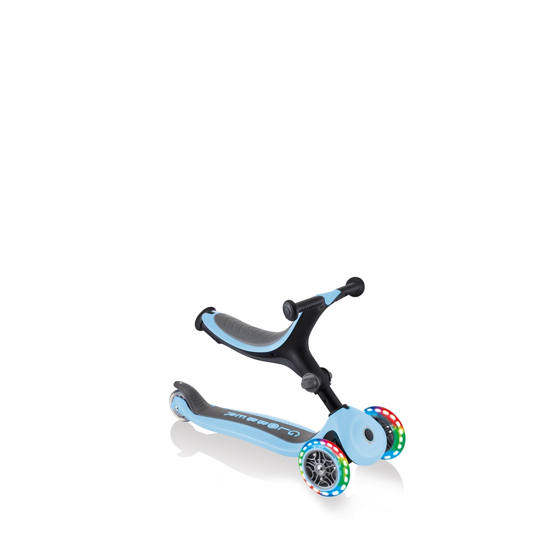 GLOBBER GO UP FOLDABLE PLUS LIGHTS - пастельно-голубой (643-200) GLOBBER GO UP FOLDABLE PLUS LIGHTS - пастельно-голубой (643-200)