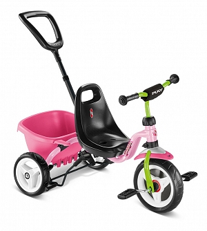 PUKY Трехколесный велосипед Ceety 2219 pink/kiwi розовый/салатовый