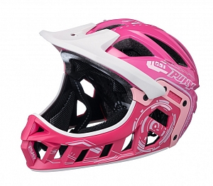 PUKY Шлем Puky full face M (54-58) pink/white (NS01164)