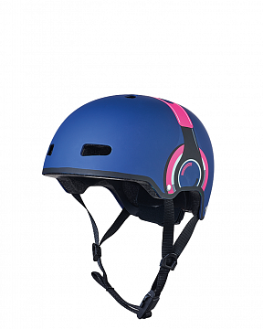 MICRO Шлем Наушники синий/розовый (M) (54-58 см) BOX (AC2113BX)