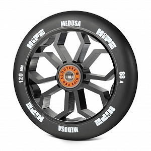 Колесо HIPE Medusa wheel LMT36 120мм black/core black (250241)